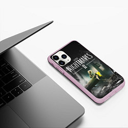 Чехол iPhone 11 Pro матовый LITTLE NIGHTMARES ЛИТЛ НАЙТМ, цвет: 3D-розовый — фото 2