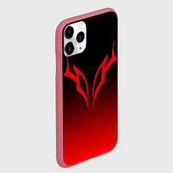 Чехол iPhone 11 Pro матовый BERSERK БЕРСЕРК, цвет: 3D-малиновый — фото 2