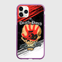 Чехол iPhone 11 Pro матовый Five Finger Death Punch 7