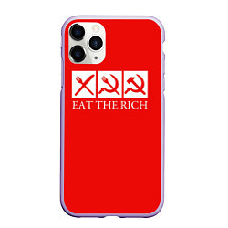 Чехол iPhone 11 Pro матовый Eat The Rich