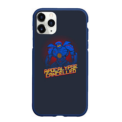 Чехол iPhone 11 Pro матовый Apocalypse Cancelled, цвет: 3D-тёмно-синий