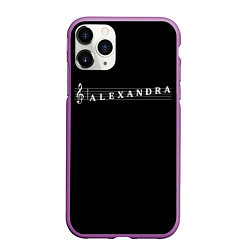 Чехол iPhone 11 Pro матовый Alexandra