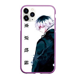 Чехол iPhone 11 Pro матовый Токийский гуль Tokyo Ghoul