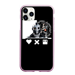 Чехол iPhone 11 Pro матовый Андроид XBOT 4000