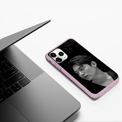 Чехол iPhone 11 Pro матовый Ли Мин Хо Lee Min Ho, цвет: 3D-розовый — фото 2