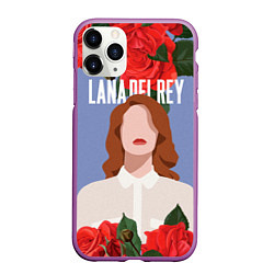 Чехол iPhone 11 Pro матовый LANA DEL REY