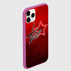 Чехол iPhone 11 Pro матовый Победа ВОВ, цвет: 3D-фиолетовый — фото 2