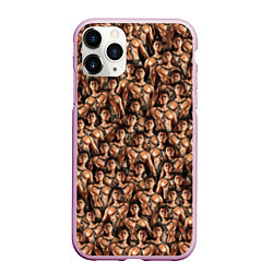 Чехол iPhone 11 Pro матовый Gachimuchi Van Darkholme, цвет: 3D-розовый