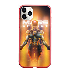 Чехол iPhone 11 Pro матовый Mass effect