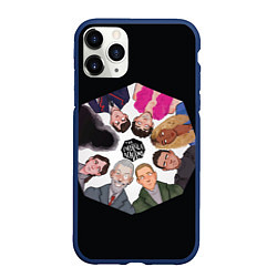 Чехол iPhone 11 Pro матовый Академия Зонта, цвет: 3D-тёмно-синий