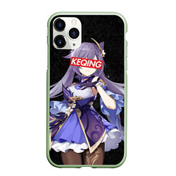 Чехол iPhone 11 Pro матовый Genshin Impact KEQING