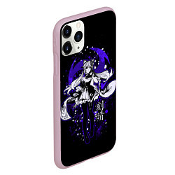 Чехол iPhone 11 Pro матовый GENSHIN IMPACT, КЭ ЦИН, цвет: 3D-розовый — фото 2