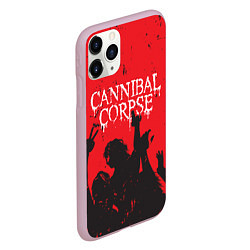 Чехол iPhone 11 Pro матовый Cannibal Corpse Труп Каннибала Z, цвет: 3D-розовый — фото 2