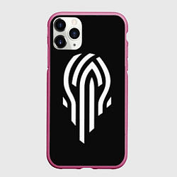 Чехол iPhone 11 Pro матовый Nokk Rainbow Six Art 02, цвет: 3D-малиновый