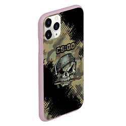 Чехол iPhone 11 Pro матовый Counter Strike, цвет: 3D-розовый — фото 2