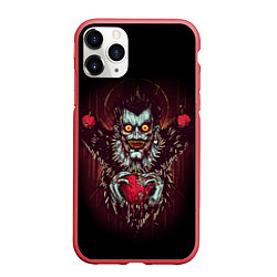 Чехол iPhone 11 Pro матовый DEATH NOTE ТЕТРАДЬ СМЕРТИ