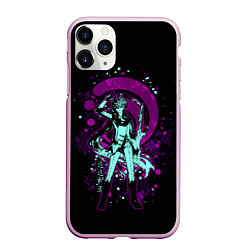 Чехол iPhone 11 Pro матовый GENSHIN IMPACT, ТАРТАЛЬЯ, цвет: 3D-розовый