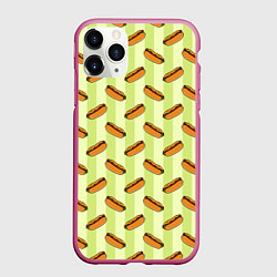 Чехол iPhone 11 Pro матовый Хотдог