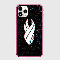 Чехол iPhone 11 Pro матовый DEAD SPACE МЁРТВЫЙ КОСМОС, цвет: 3D-малиновый