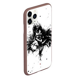 Чехол iPhone 11 Pro матовый DEATH NOTE ТЕТРАДЬ СМЕРТИ, цвет: 3D-коричневый — фото 2