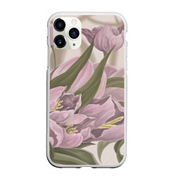 Чехол iPhone 11 Pro матовый Сахарный розовый, цвет: 3D-белый