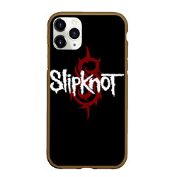 Чехол iPhone 11 Pro матовый Slipknot Надпись