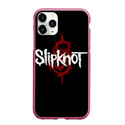 Чехол iPhone 11 Pro матовый Slipknot Надпись