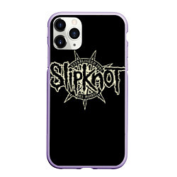 Чехол iPhone 11 Pro матовый Slipknot 1995, цвет: 3D-светло-сиреневый