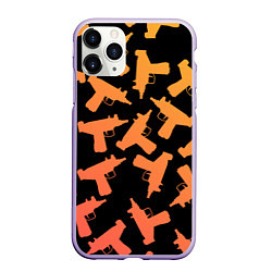 Чехол iPhone 11 Pro матовый Узи