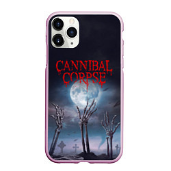 Чехол iPhone 11 Pro матовый Cannibal Corpse Труп Каннибала Z, цвет: 3D-розовый