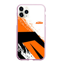 Чехол iPhone 11 Pro матовый KTM КТМ Z, цвет: 3D-розовый