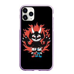 Чехол iPhone 11 Pro матовый CUPHEAD