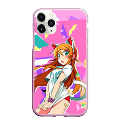 Чехол iPhone 11 Pro матовый Kirino Kousaka, цвет: 3D-розовый