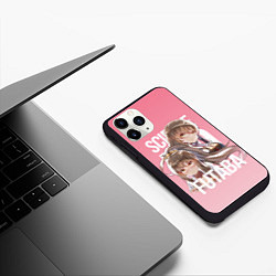 Чехол iPhone 11 Pro матовый Futaba, цвет: 3D-черный — фото 2