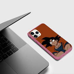 Чехол iPhone 11 Pro матовый DRAGON BALL ДРАГОН БОЛЛ, цвет: 3D-малиновый — фото 2
