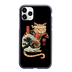 Чехол iPhone 11 Pro матовый Cat Wave