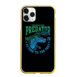 Чехол iPhone 11 Pro матовый Dino predator