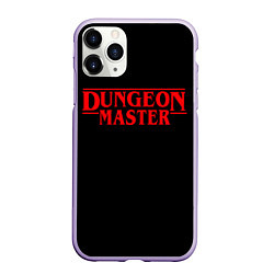 Чехол iPhone 11 Pro матовый Stranger Dungeon Master, цвет: 3D-светло-сиреневый