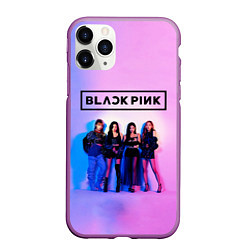 Чехол iPhone 11 Pro матовый BLACKPINK, цвет: 3D-фиолетовый