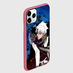 Чехол iPhone 11 Pro матовый Тосиро Хицугая Блич, цвет: 3D-малиновый — фото 2