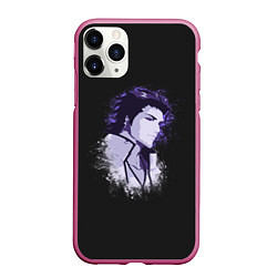 Чехол iPhone 11 Pro матовый Sosuke Aizen Bleach, цвет: 3D-малиновый