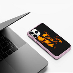 Чехол iPhone 11 Pro матовый Ichigo Kurosaki, цвет: 3D-розовый — фото 2