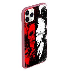 Чехол iPhone 11 Pro матовый ИЧИГО БЛИЧ ICHIGO BLEACH, цвет: 3D-малиновый — фото 2