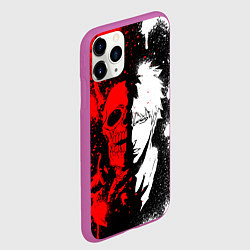 Чехол iPhone 11 Pro матовый ИЧИГО БЛИЧ ICHIGO BLEACH, цвет: 3D-фиолетовый — фото 2
