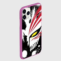 Чехол iPhone 11 Pro матовый БЛИЧ МАСКА ИЧИГО ПУСТОГО, цвет: 3D-фиолетовый — фото 2