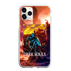 Чехол iPhone 11 Pro матовый DARKSOULS RPG