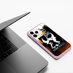 Чехол iPhone 11 Pro матовый DARKSOULS KNIGHT, цвет: 3D-розовый — фото 2