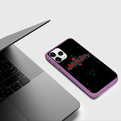 Чехол iPhone 11 Pro матовый D A ARCHITECTS, цвет: 3D-фиолетовый — фото 2
