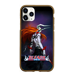 Чехол iPhone 11 Pro матовый ПУСТОЙ BLEACH БЛИЧ, цвет: 3D-коричневый