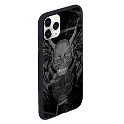 Чехол iPhone 11 Pro матовый The devil is inside, цвет: 3D-черный — фото 2